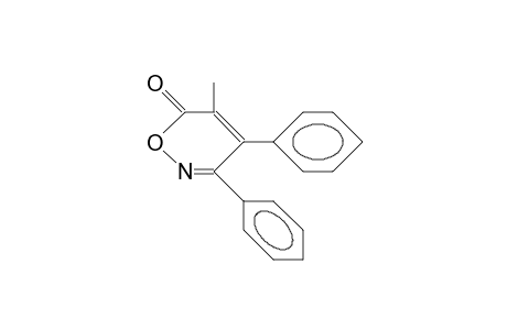 5-Methyl-3,4-diphenyl-6H-1,2-oxazin-6-one