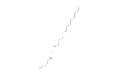 PROPIONITRILE, 3-/2-/DODECYLOXY/ETHOXY/-,