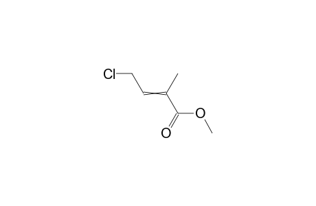 4-chloro-2-methyl-2-butenoic acid methyl ester