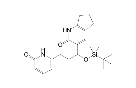 3-[1-[tert-butyl(dimethyl)silyl]oxy-3-(6-keto-1H-pyridin-2-yl)propyl]-1,5,6,7-tetrahydro-1-pyrindin-2-one