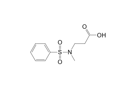 beta-alanine, N-methyl-N-(phenylsulfonyl)-