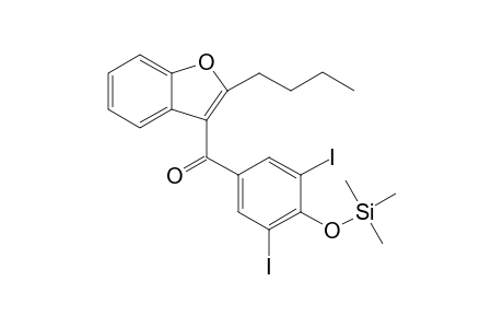 Amiodaron A (-C6H13N) TMS
