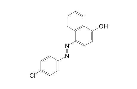 4-[(p-chlorophenyl)azo]-1-naphthol