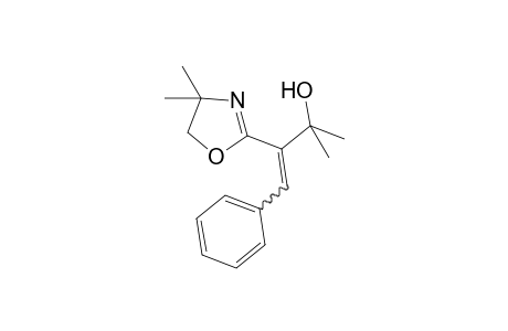 3-(4,4-Dimethyl-4,5-dihydro-oxazol-2-yl)-2-methyl-4-phenyl-but-3-en-2-ol