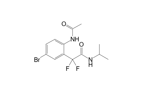 2-(2-ACETAMIDO-5-BROMOPHENYL)-2,2-DIFLUORO-N-ISOPROPYLACETAMIDE