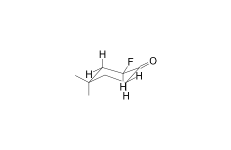 2-FLUORO-4,4-DIMETHYLCYCLOHEXANONE