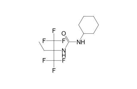 N-[1,1-bis(trifluoromethyl)propyl]-N'-cyclohexylurea