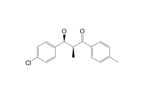 3-(4-Chlorophenyl)-3-hydroxy-2-methyl-1-(4-methylphenyl)propan-1-one