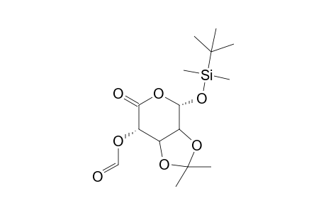 2.alpha.-O-(tert-Butyldimethylsilyl)-3,4-O-isopropylideme-D-lyxopyranosuronic acid 5,1-lactone