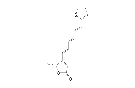 5-HYDROXY-4-[(1E,3E,5E)-6-(2-THIENYL)-HEXA-1-,3,5-TRIENYL]-2(5H)-FURANONE