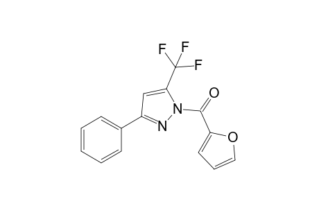 3-PHENYL-5-TRIFLUOROMETHYL-1H-1-(2-FUROYL)-PYRAZOLE