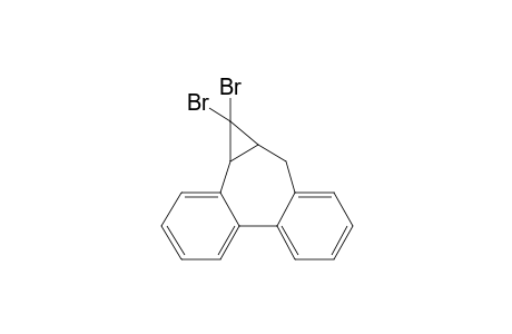 Dibenzo[A,C]cyclopropa[E]cycloheptene, 5,5-dibromo-4B,5,5A,6-tetrahydro-