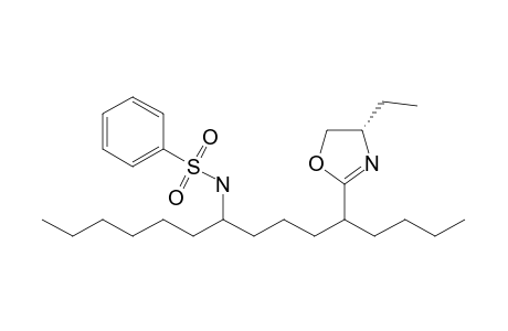 (S)-4-Ethyl-2-[1-butyl-5-(N-phenylsulfonylamino)undecyl]-4,5-dihydrooxazoline