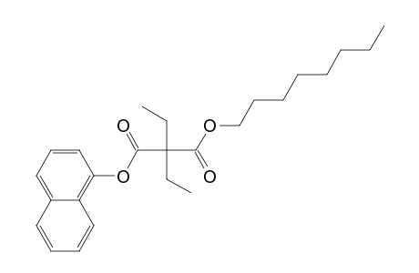 Diethylmalonic acid, 1-naphthyl octyl ester