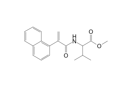 2-(2-(1-Naphthyl)acryloylamino)-3-methylbutyric acid methyl ester