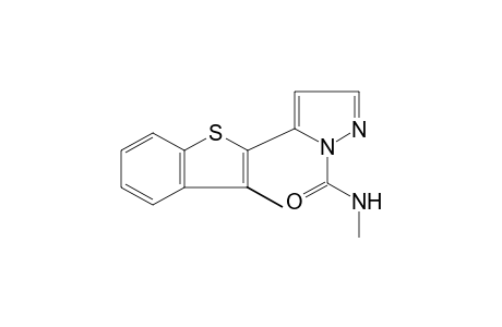 N-methyl-5-(3-methylbenzo[b]thien-2-yl)pyrazole-1-carboxamide