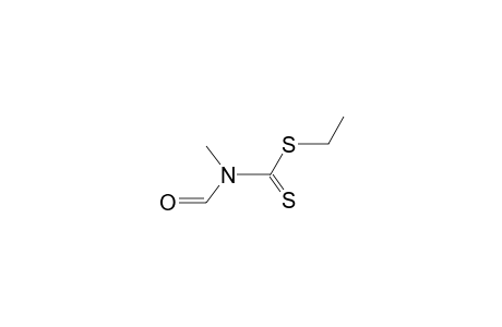 Ethyl N-methyl-N-formyldithiocarbamate