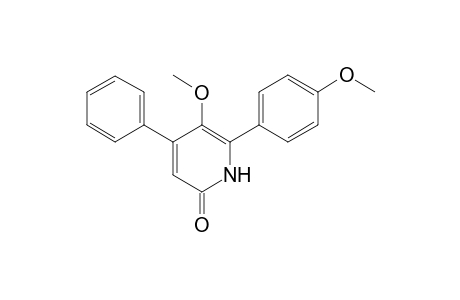 5-methoxy-6-(p-methoxyphenyl)-4-phenyl-2(1H)-pyridone