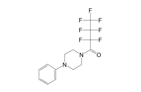 1-Phenylpiperazine, N-hfb