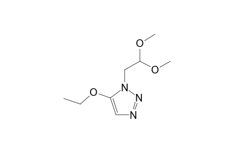 1-(2,2-DIMETHOXYETHYL)-5-ETHOXY-1H-1,2,3-TRIAZOLE