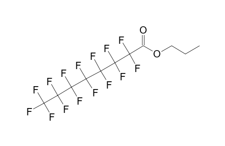 Pentadecafluorooctanoic acid, propyl ester