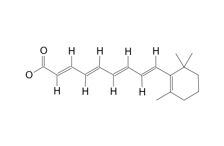 (2E,4E,6E,8E)-9-(2,6,6-trimethyl-1-cyclohexenyl)nona-2,4,6,8-tetraenoic acid
