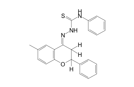 6-methylflavanone, 4-phenyl-3-thiosemicarbazone