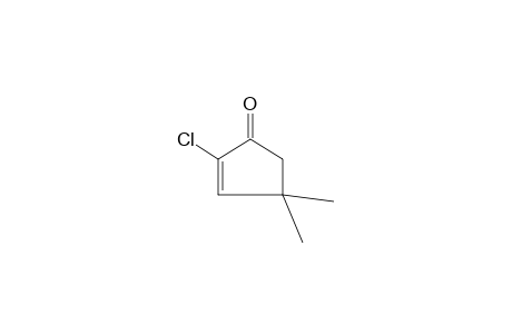 2-CHLORO-4,4-DIMETHYL-2-CYCLOPENTEN-1-ONE