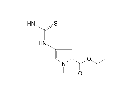 1-methyl-4-(3-methyl-2-thioureido)pyrrole-2-carboxylic acid, ethyl ester