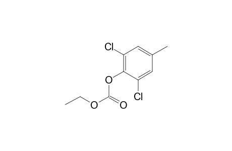 2,6-Dichloro-4-methylphenol, o-ethoxycarbonyl-