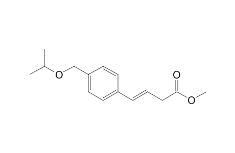 Methyl 4-[p-(isopropoxymethyl)phenyl]but-3-enoate