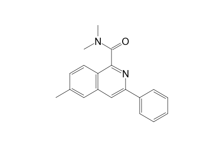 N,N,6-Trimethyl-3-phenylisoquinoline-1-carboxamide