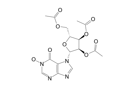 Inosine, 1-hydroxy-, 2',3',5'-triacetate