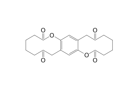 3,4,5,6,8,12,13,14,15,17-decahydrobenzo[1,2-b:4,5-b']bisoxecin-2,7,11,16-tetrone