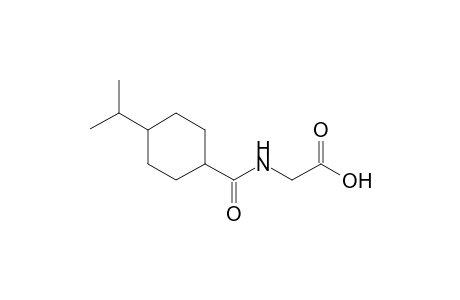 2-{[4-(propan-2-yl)cyclohexyl]formamido}acetic acid