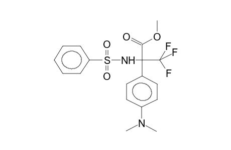 4-(ALPHA-CARBMETHOXY-ALPHA-BENZENSULPHAMIDOTRIFLUOROETHYL)-N,N-DIMETHYLANILINE