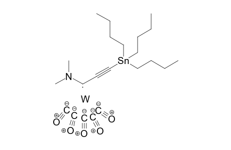 Carbon monoxide;[1-(dimethylamino)-3-tributylstannyl-prop-2-ynylidene]tungsten