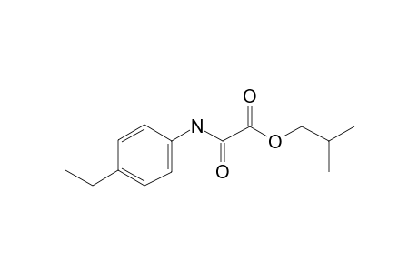 Oxalic acid, monoamide, N-(4-ethylphenyl)-, isobutyl ester