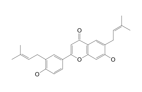 Prenyllicoflavone A