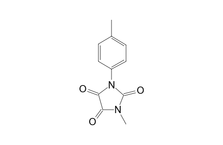 1-Methyl-3-p-methylphenyl-2,4,5-trioxoimidazolidine