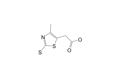 2-(4-methyl-2-sulfanylidene-3H-1,3-thiazol-5-yl)acetic acid