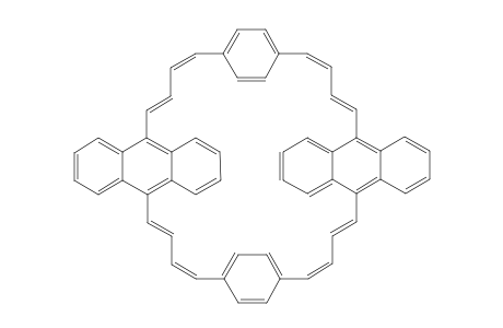 5,36[1',2']:18,23[1'',2'']-dibenzeno-10,13:28,31-diethenodibenzo[a,q]cyclodotriacontene, (E,E,E,E,z,Z,z,Z)-