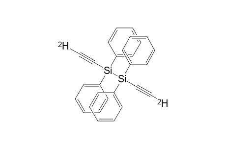 1,2-Di(deuterioethynyl)-1,1,2,2-tetraphenyl-disilane