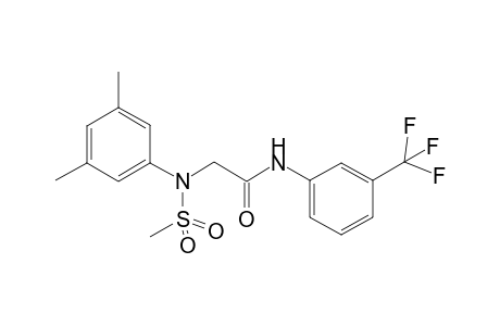 2-(3,5-dimethyl-N-methylsulfonyl-anilino)-N-[3-(trifluoromethyl)phenyl]acetamide