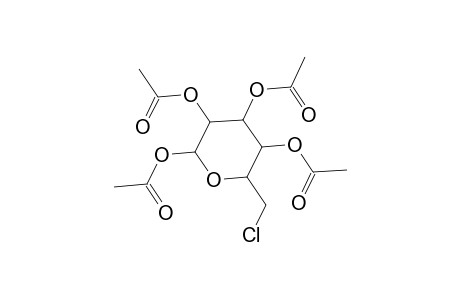 .alpha.-D-Glucopyranose, 6-chloro-6-deoxy-, tetraacetate