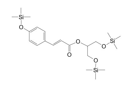 (E)-2,2,8,8-tetramethyl-3,7-dioxa-2,8-disilanonan-5-yl 3-(4-((trimethylsilyl)oxy)phenyl)acrylate