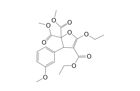 4-Ethyl 2,2-dimethyl 5-ethoxy-3-(3-methoxyphenyl)furan-2,2,4(3H)-tricarboxylate