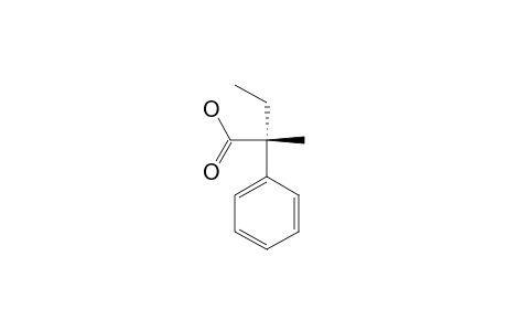 (-)-(2R)-2-METHYL-2-PHENYL-BUTANOIC-ACID