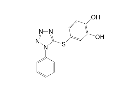 5-(1-phenyl-1H-tetrazol-5-ylthio)benzene-1,2-diol