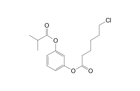 1,3-Benzenediol, o-(6-chlorohexanoyl)-o'-(isobutyryl)-